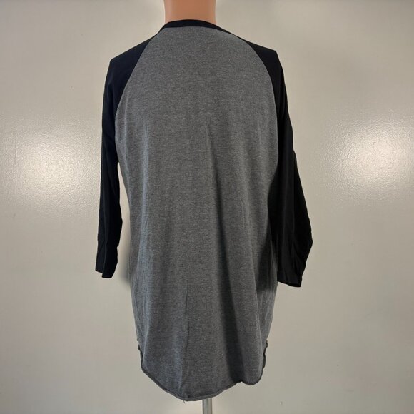 Disney Parks Oktoberfest T Shirt Mens Size L Grey Epcot Germany Raglan - Picture 3 of 4